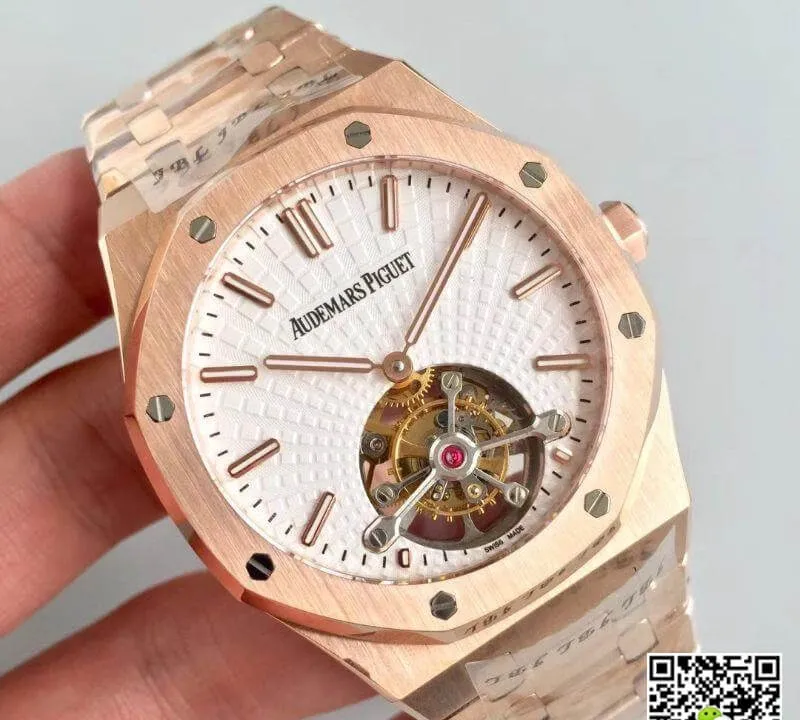 Audemars Piguet Royal Oak 26522OR.OO.1220OR R8 Factory 1:1 Best Edition Replica Watch Swiss Tourbillon